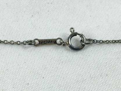 Tiffany & Co. Tiffany Open Heart Necklace SV925 Silver Necklace