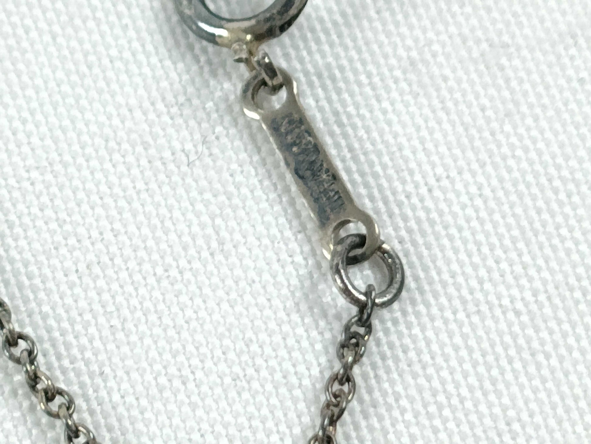 Tiffany & Co. Tiffany Open Heart Necklace SV925 Silver Necklace