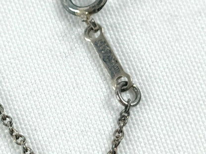 Tiffany & Co. Tiffany Open Heart Necklace SV925 Silver Necklace