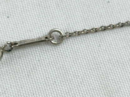 Tiffany & Co. Tiffany Double Loop Necklace SV925 Silver Necklace