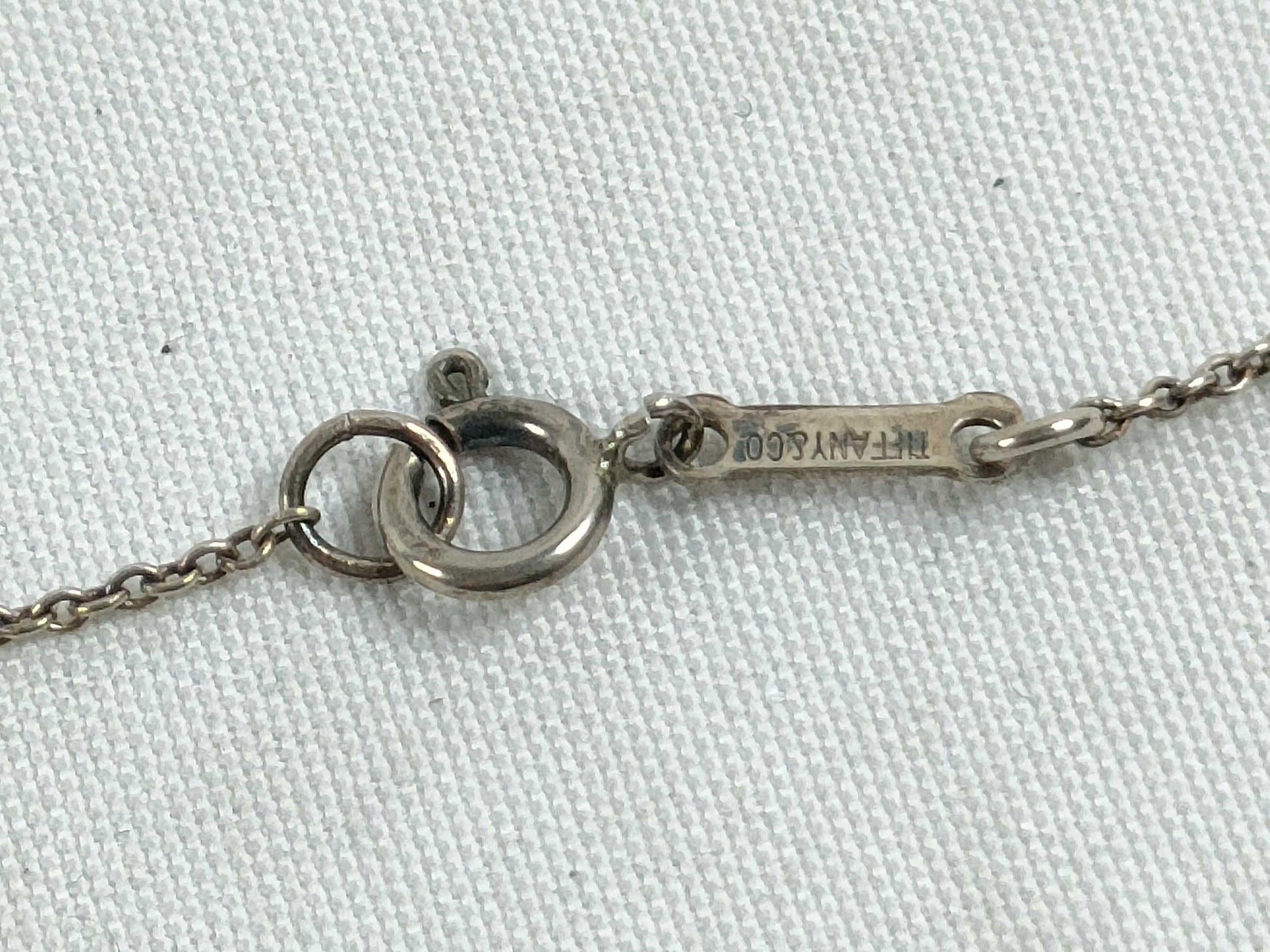 Tiffany & Co. Tiffany Double Loop Necklace SV925 Silver Necklace