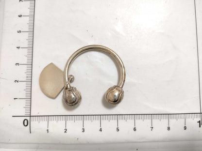 Tiffany & Co. Tiffany Baseball SV925 Key Ring Silver Key Case/Key Holder