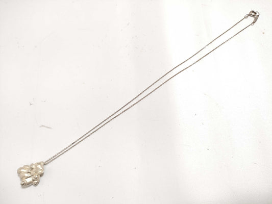 Tiffany & Co. Tiffany Teddy Bear Necklace SV925 Silver Necklace
