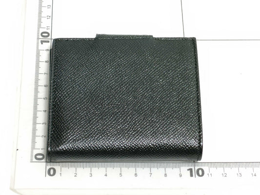 BVLGARI B.zero1 Leather Bifold Wallet Black