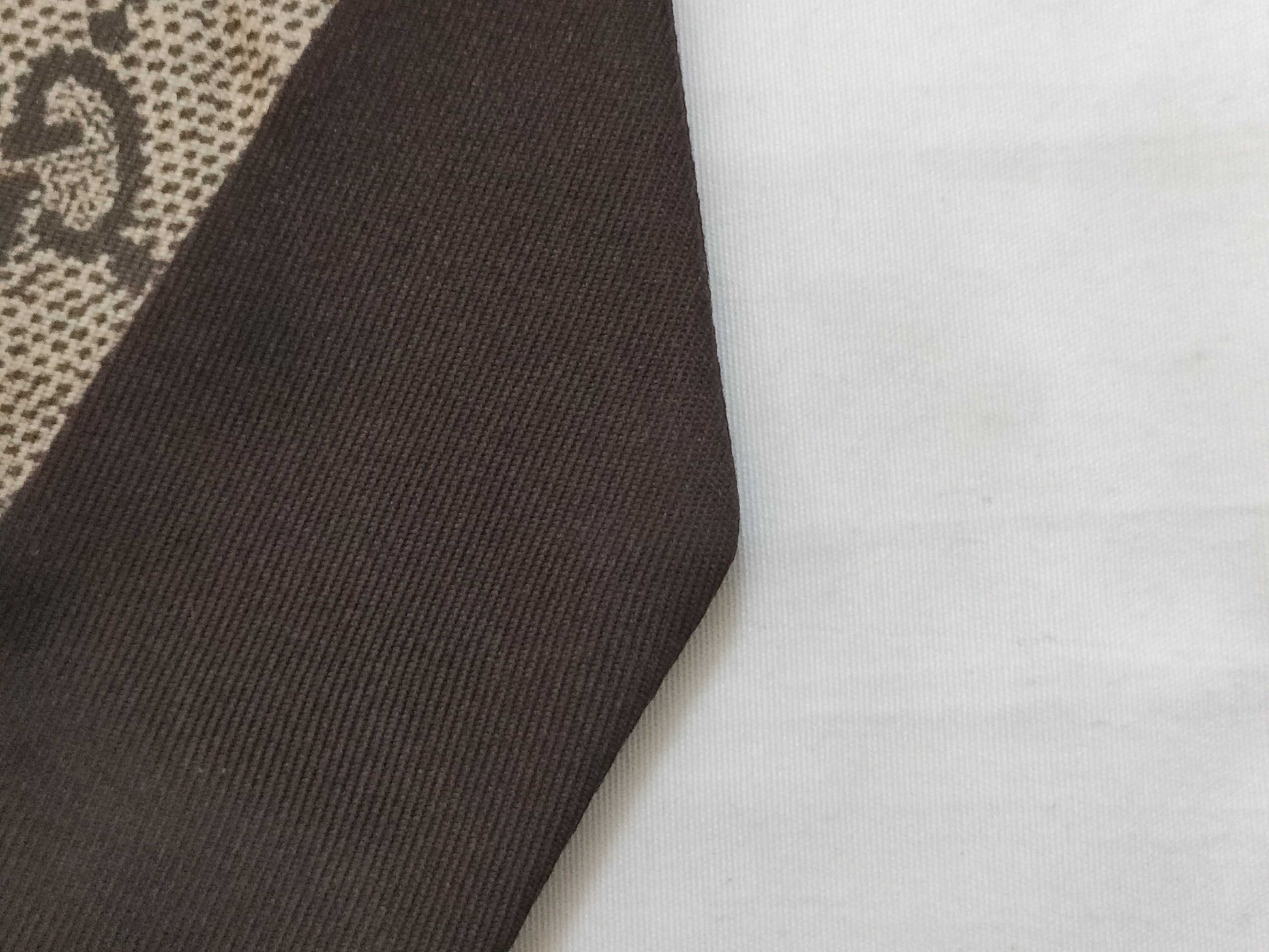 GUCCI Gucci Sherry Line Horsebit Silk Scarf Beige Other Accessories