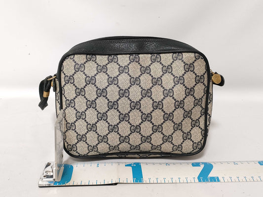 GUCCI GG Supreme Shoulder Bag 007/084/0423 Navy