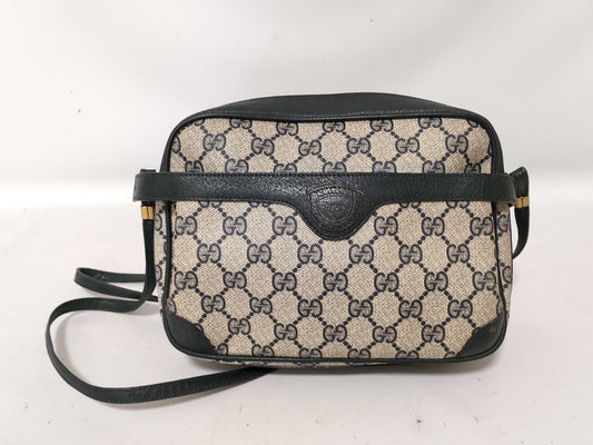 GUCCI GG Supreme Shoulder Bag 007/084/0423 Navy