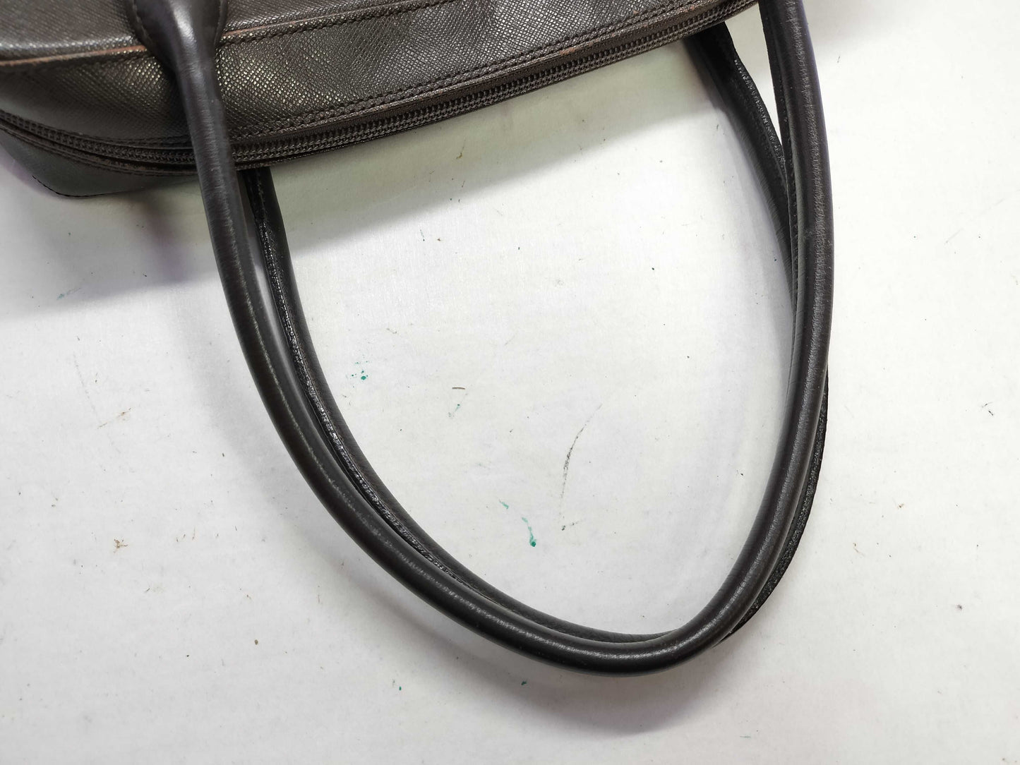 BURBERRY Leather Handbag Brown Handbag