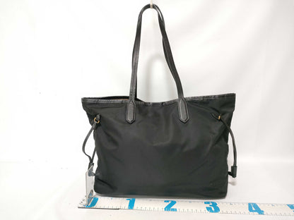 PRADA Nylon Prada Tessuto Tote Bag Black Tote Bag