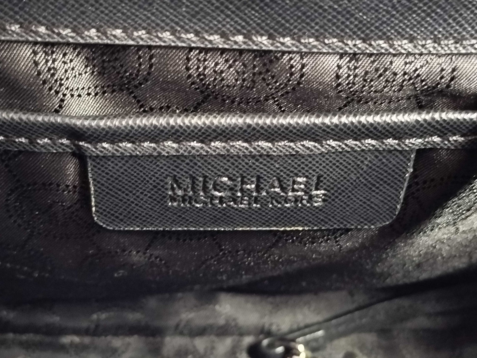 Michael Kors Michael Kors PVC Handbag Black x White Handbag
