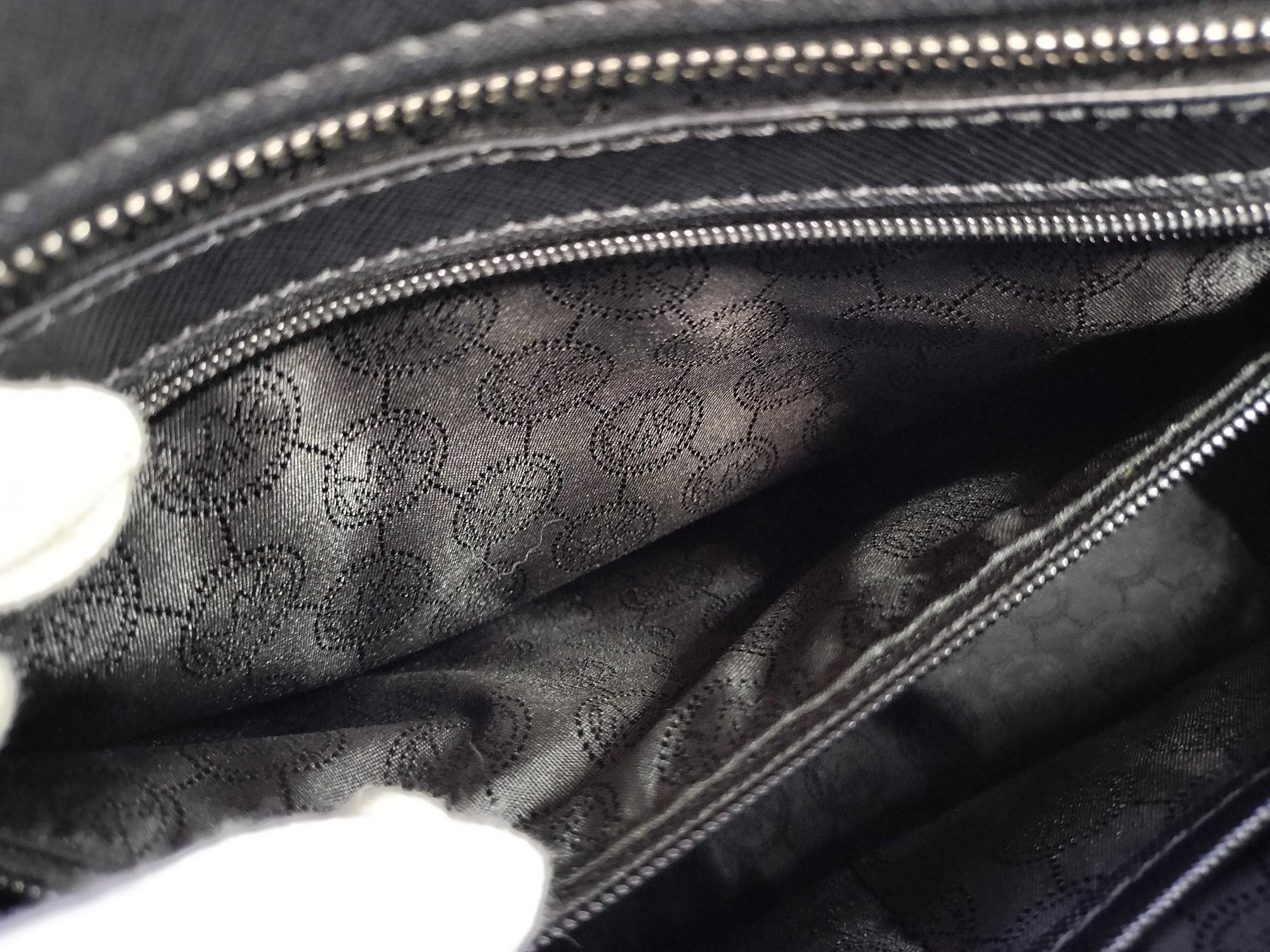 Michael Kors Michael Kors PVC Handbag Black x White Handbag