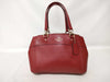 COACH Leather 2-Way Handbag F25395 Red Handbag