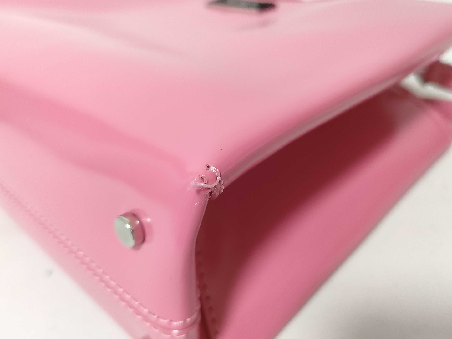 Kate Spade Enamel 2-Way Handbag Pink