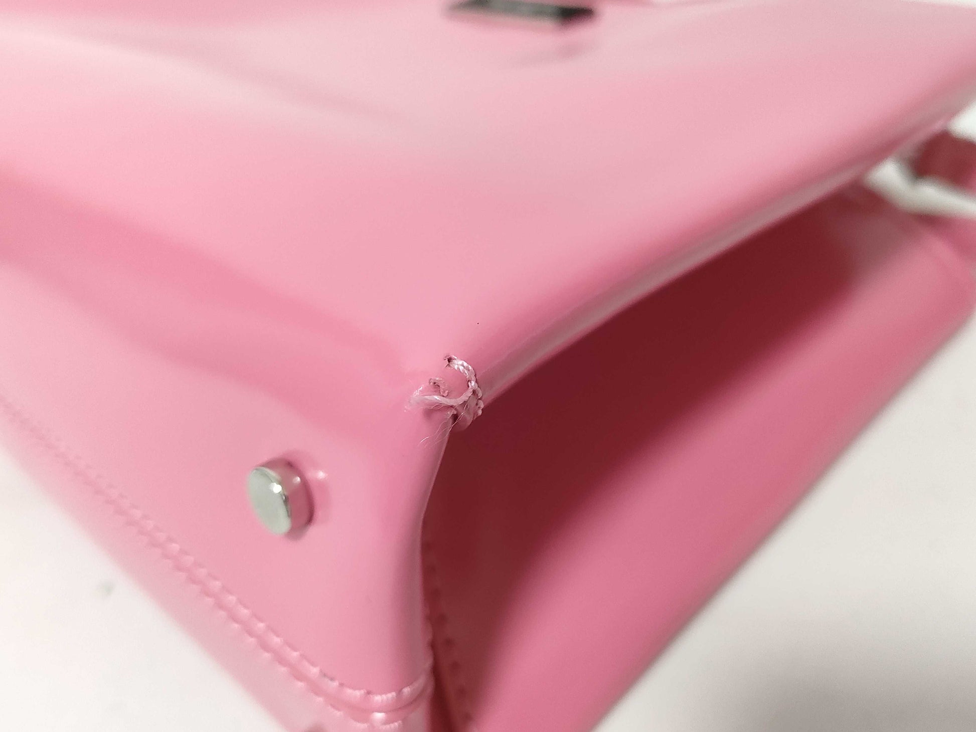 Kate Spade Enamel 2-Way Handbag Pink