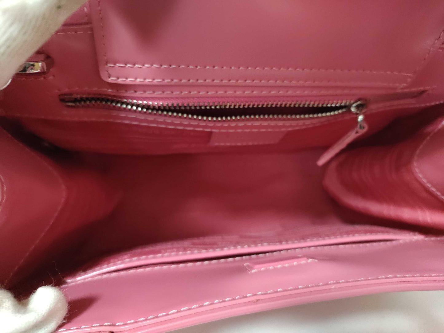 Kate Spade Enamel 2-Way Handbag Pink