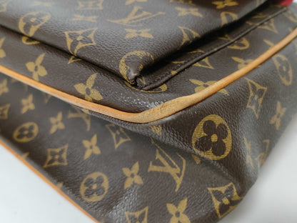 LOUIS VUITTON M51162 Monogram LV Monogram Multiply Cite M51162 MB0016 Tote Bag