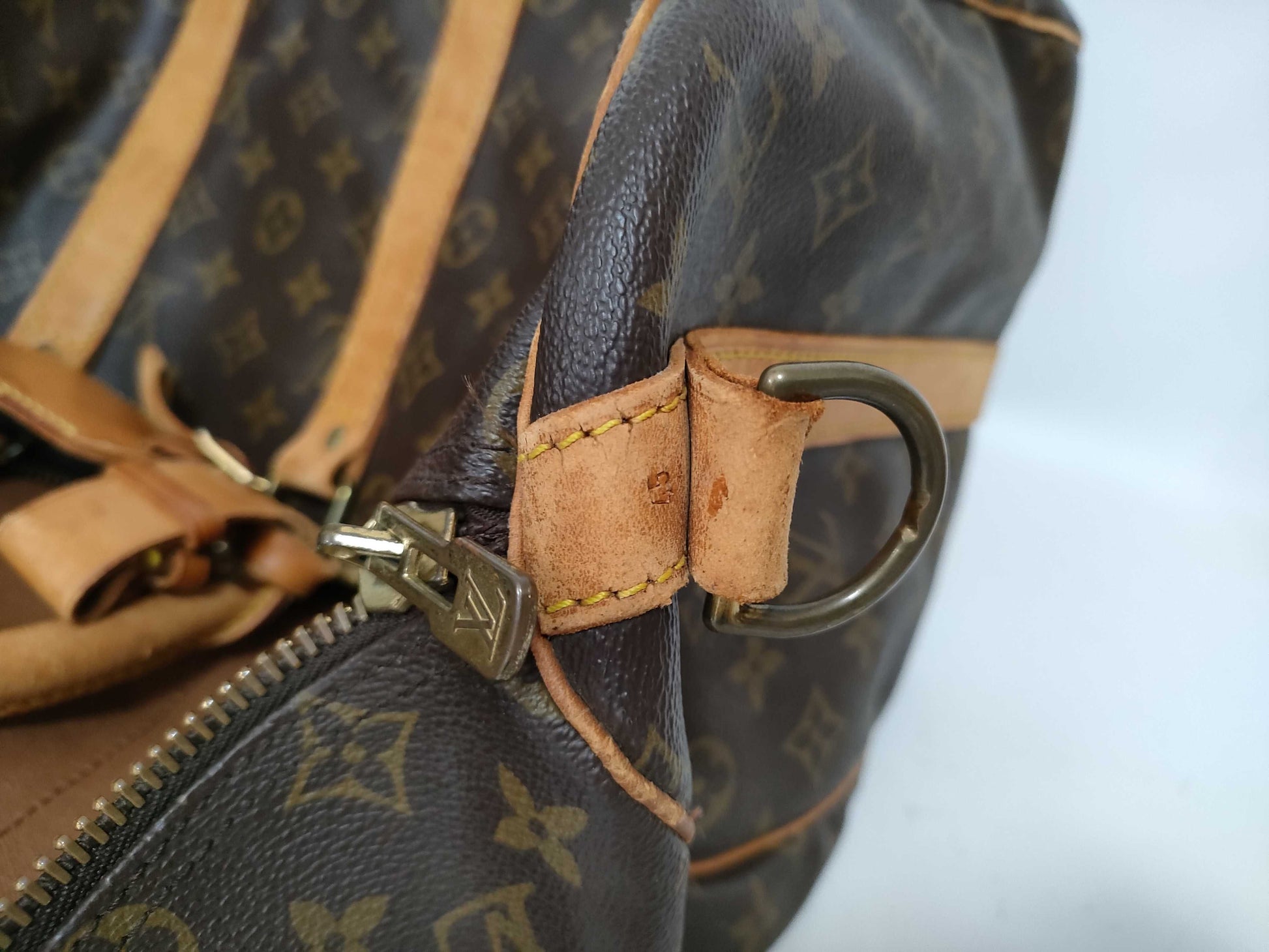 LOUIS VUITTON M41418 Monogram LV Monogram Keepall Bandouliere 45 M41418 VI884 Boston Bag
