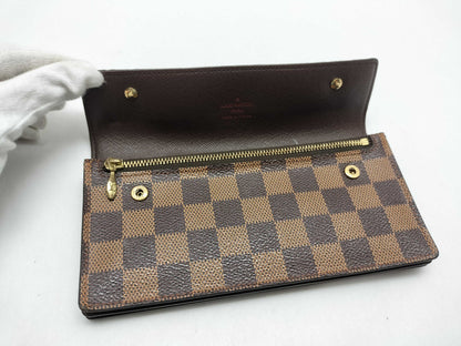 LOUIS VUITTON Damier Accordion N60002 TH1015 Wallet