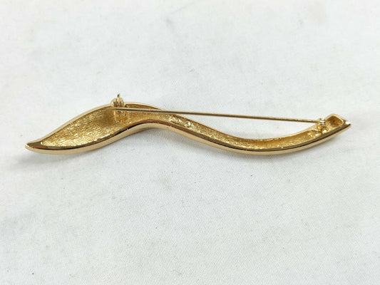 Dior Christian Dior Brooch GP Gold Brooch
