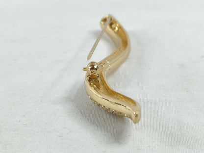 Dior Christian Dior Brooch GP Gold Brooch