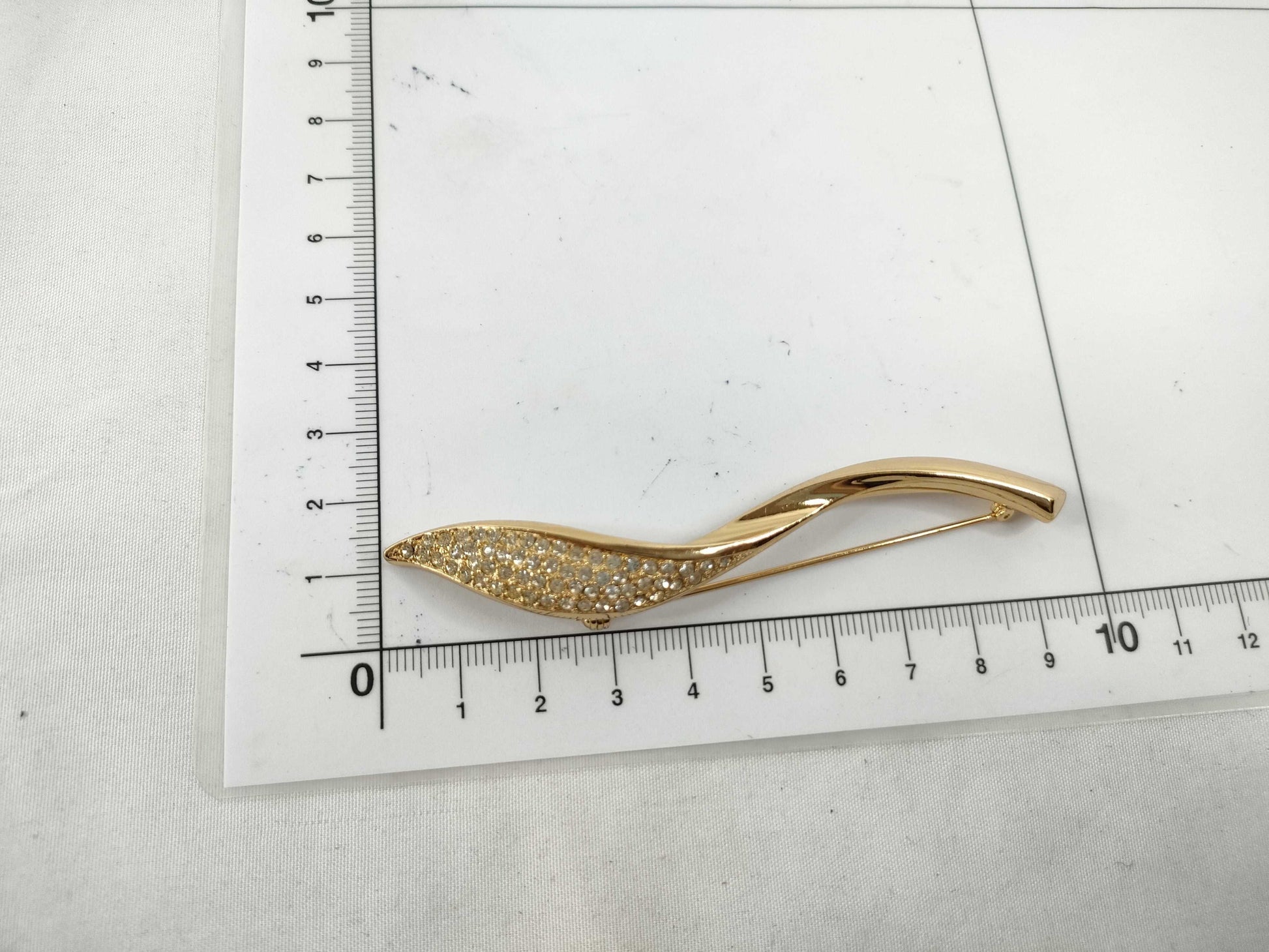 Dior Christian Dior Brooch GP Gold Brooch
