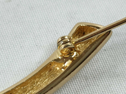 Dior Christian Dior Brooch GP Gold Brooch