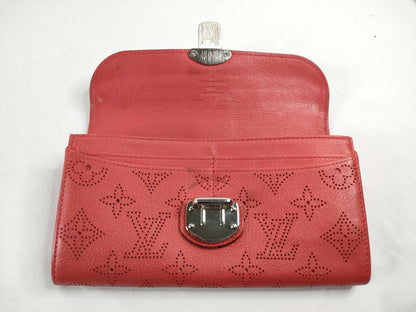LOUIS VUITTON M58161 Mahina LV Monogram Mahina Portefeuille Iris M58161 TN0153 Wallet