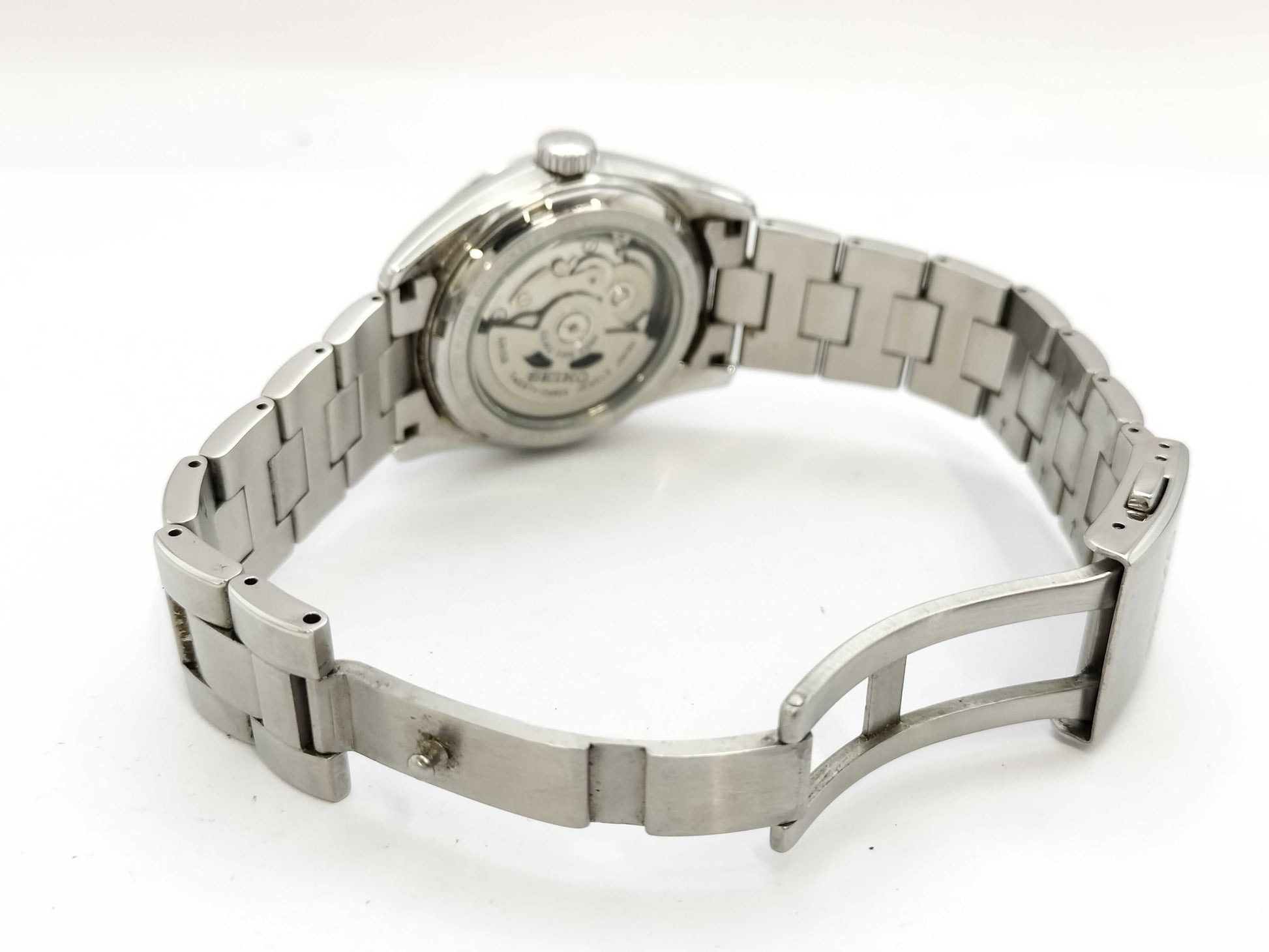 SEIKO Mechanical 6R15-00C0 0D0214 Automatic Silver Dial Men's Watch