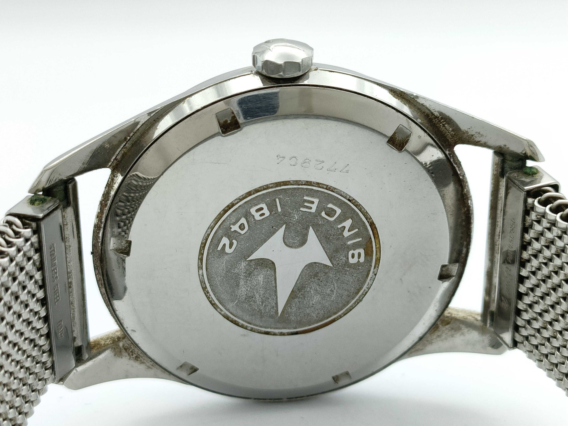 Buren 772904 Automatic Silver Dial Boys' Watch