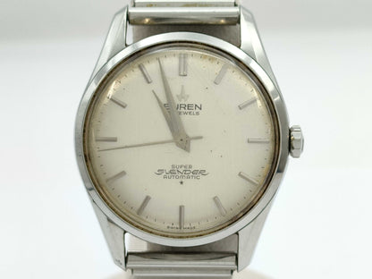 Buren 772904 Automatic Silver Dial Boys' Watch