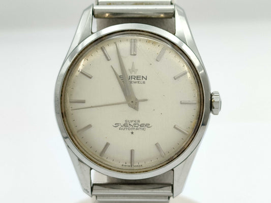 Buren 772904 Automatic Silver Dial Boys' Watch