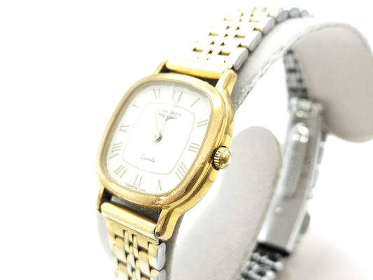 LONGINES 248765 05 Quartz White Dial Women's Watch 