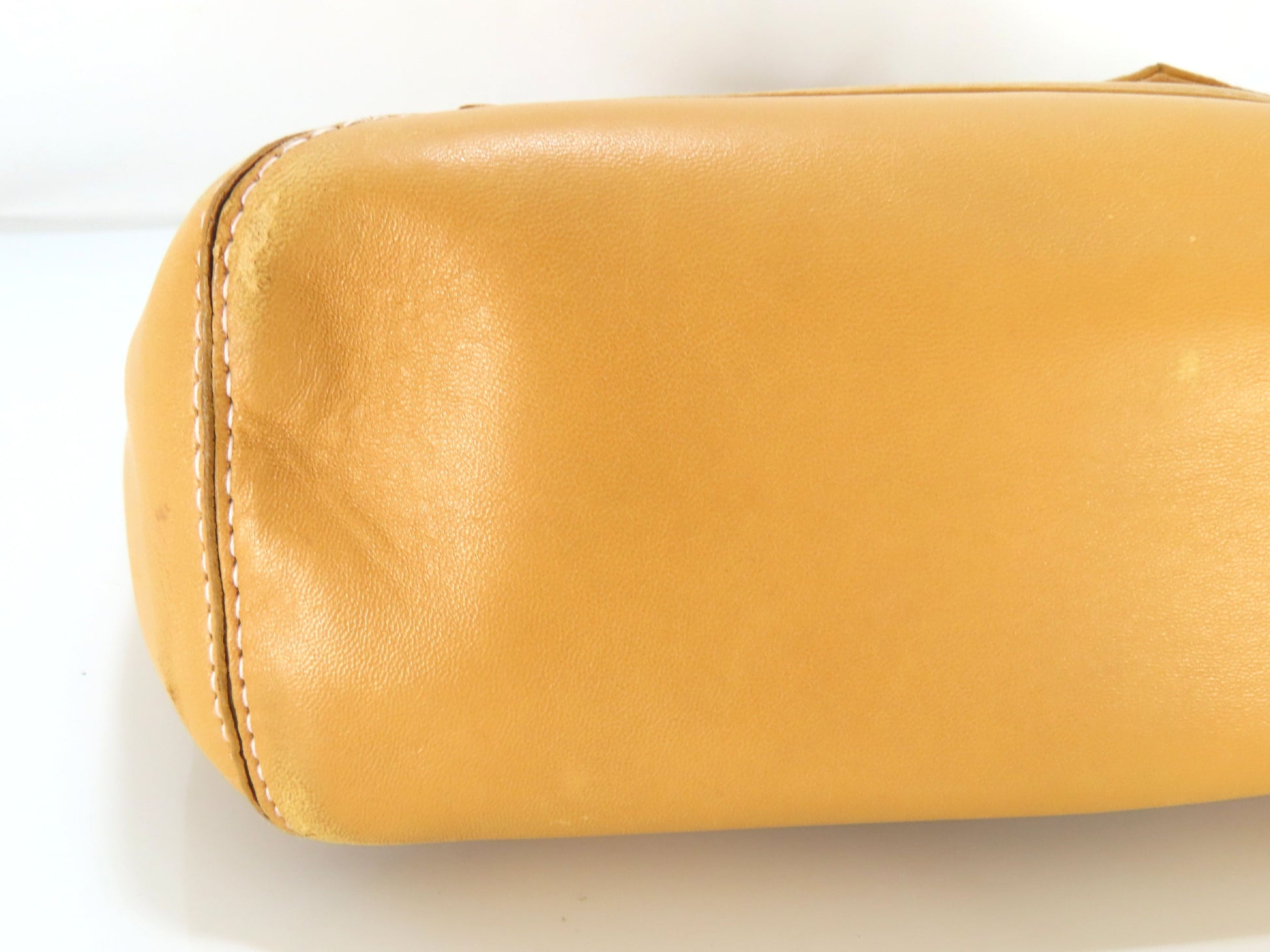 LOEWE Anagram Leather Handbag Brown