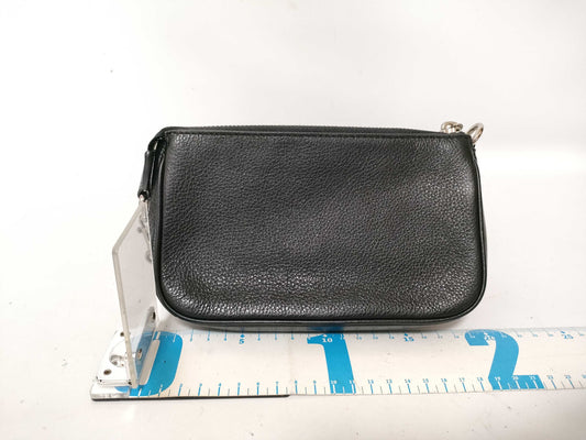 COACH Studded Leather One-Shoulder Bag F23595 Black Shoulder Bag