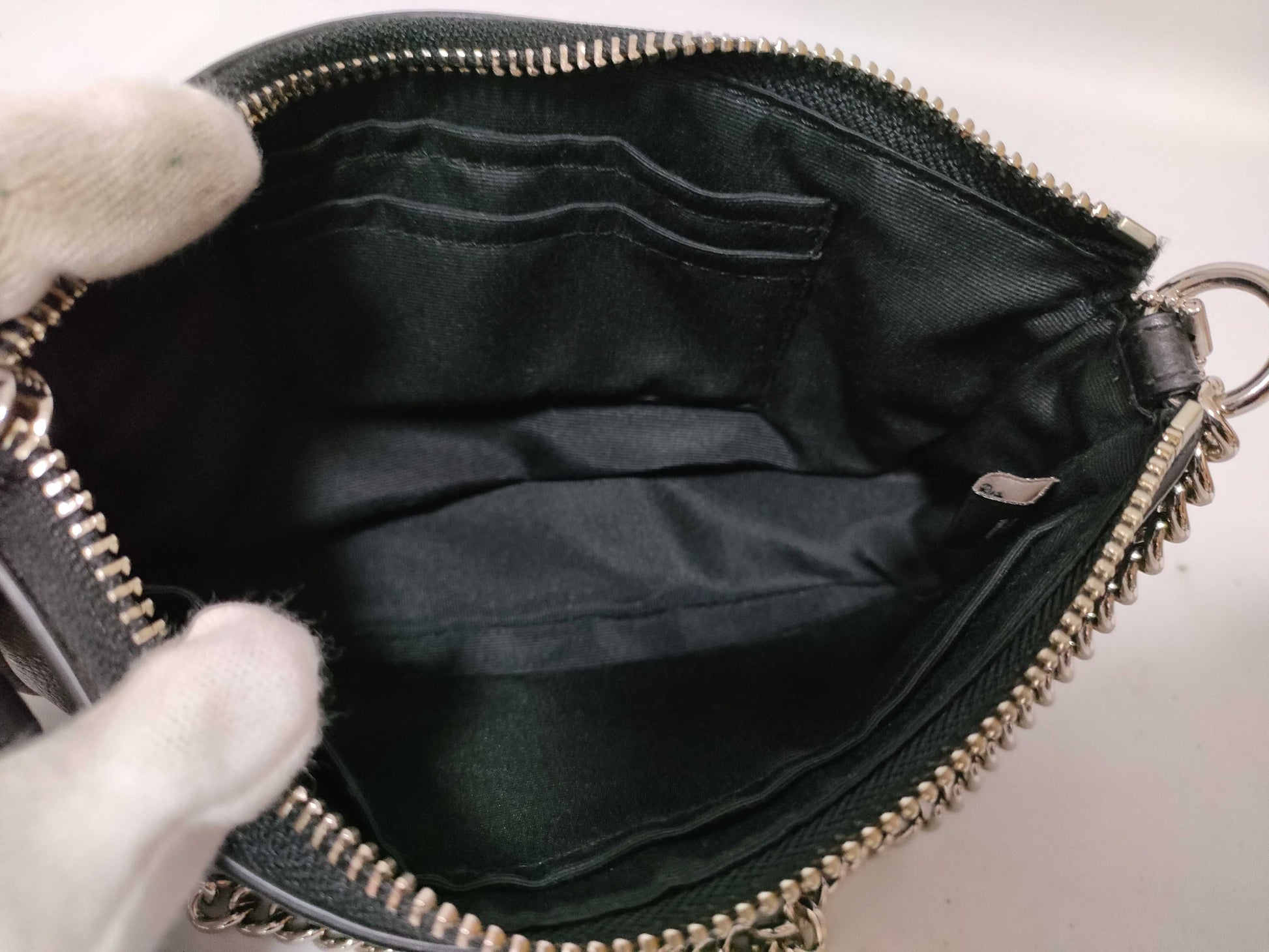 COACH Studded Leather One-Shoulder Bag F23595 Black Shoulder Bag