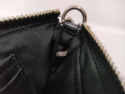 COACH Studded Leather One-Shoulder Bag F23595 Black Shoulder Bag