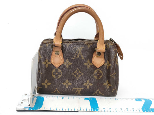 LOUIS VUITTON M41534 Monogram LV Monogram Mini Speedy M41534 Handbag 
