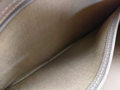 Burberrys Check Pattern Nylon Canvas and Leather Tote Bag, Brown