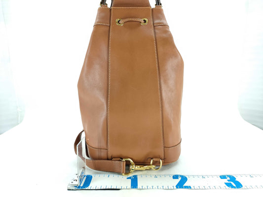 GUCCI Bamboo Leather Body Bag 003-2113-0036 Brown Shoulder Bag