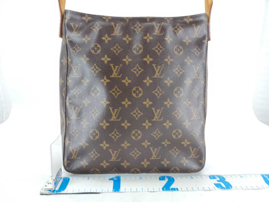 LOUIS VUITTON M51145 Monogram LV Monogram Looping GM M51145 LM0011 Shoulder Bag