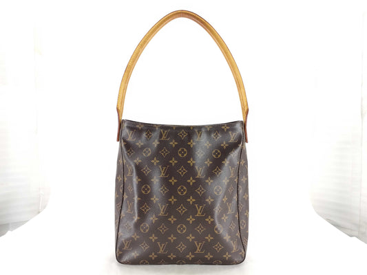 LOUIS VUITTON M51145 Monogram LV Monogram Looping GM M51145 LM0011 Shoulder Bag
