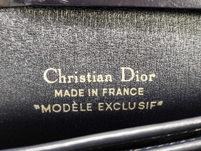 Dior Trotter Christian Dior Trotter Canvas Chain Shoulder Bag Navy