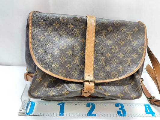 LOUIS VUITTON Monogram LV Monogram Saumur 35 M42254 8904VI Shoulder Bag