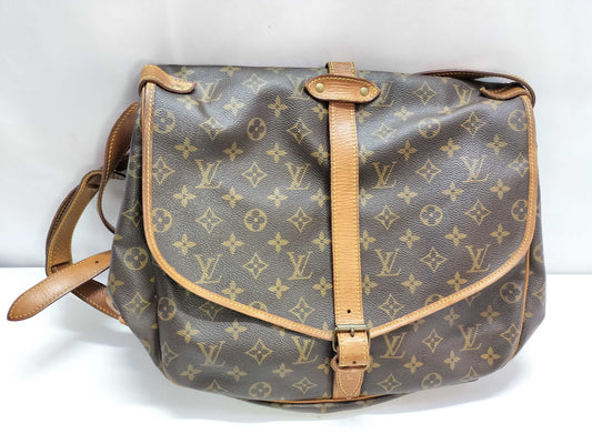 LOUIS VUITTON Monogram LV Monogram Saumur 35 M42254 8904VI Shoulder Bag