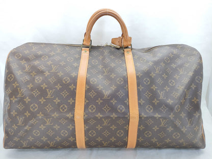 LOUIS VUITTON Monogram LV Monogram Keepall 60 M41422 Boston Bag with unclear serial number