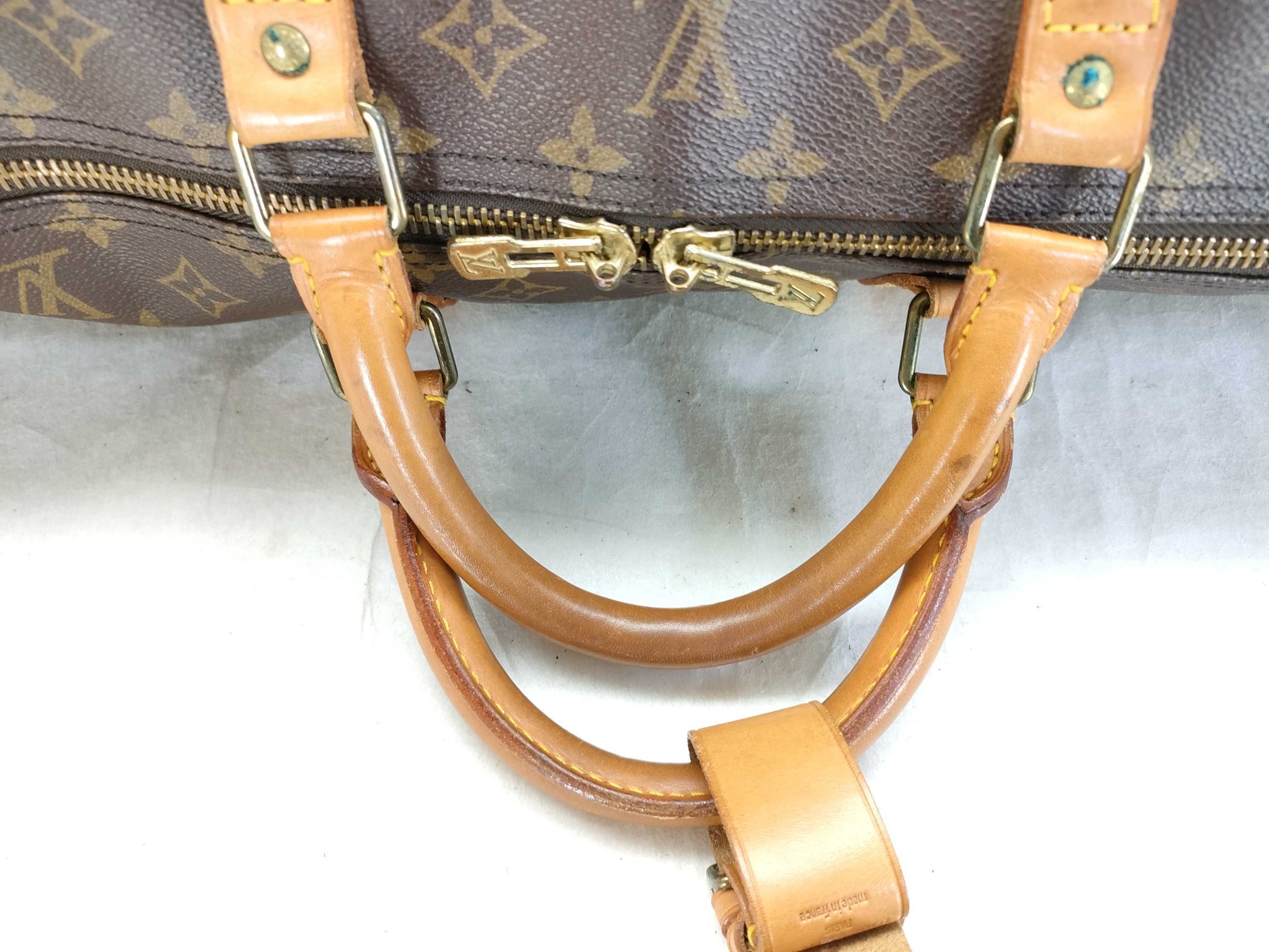 LOUIS VUITTON Monogram LV Monogram Keepall 60 M41422 Boston Bag with unclear serial number