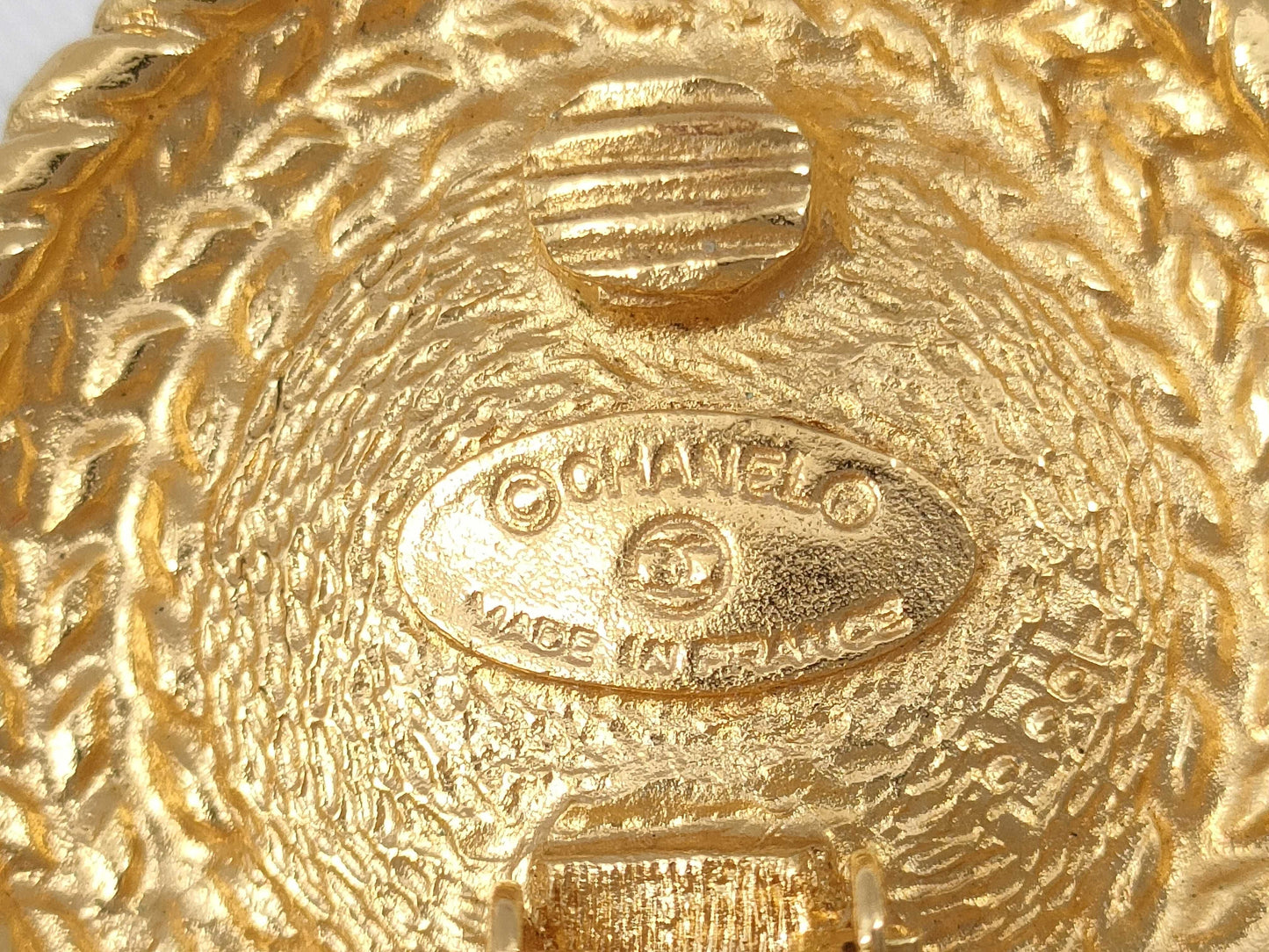 CHANEL Chanel GP Gold Earrings