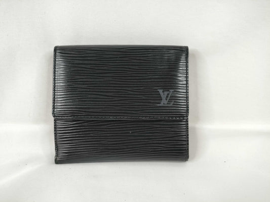 LOUIS VUITTON M63482 Epi Leather LV Epi Porte Monnaie Bi-fold Carte Credit M63482 SP0944 Wallet