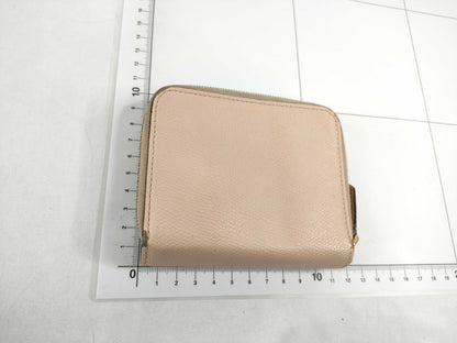 FENDI Leather Bifold Wallet 8M0407-A18B-199-3260 Pink Beige Wallet