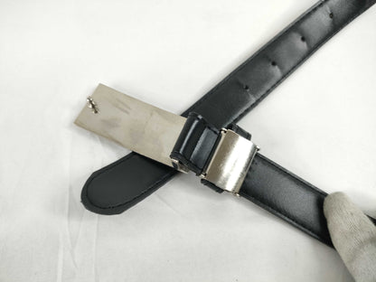 PRADA Prada Leather Belt Black Belt